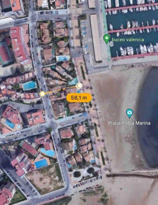 Apartamento Pobla De Farnals, Vistas Al Mar, Wifi Puebla de Farnals Dış mekan fotoğraf
